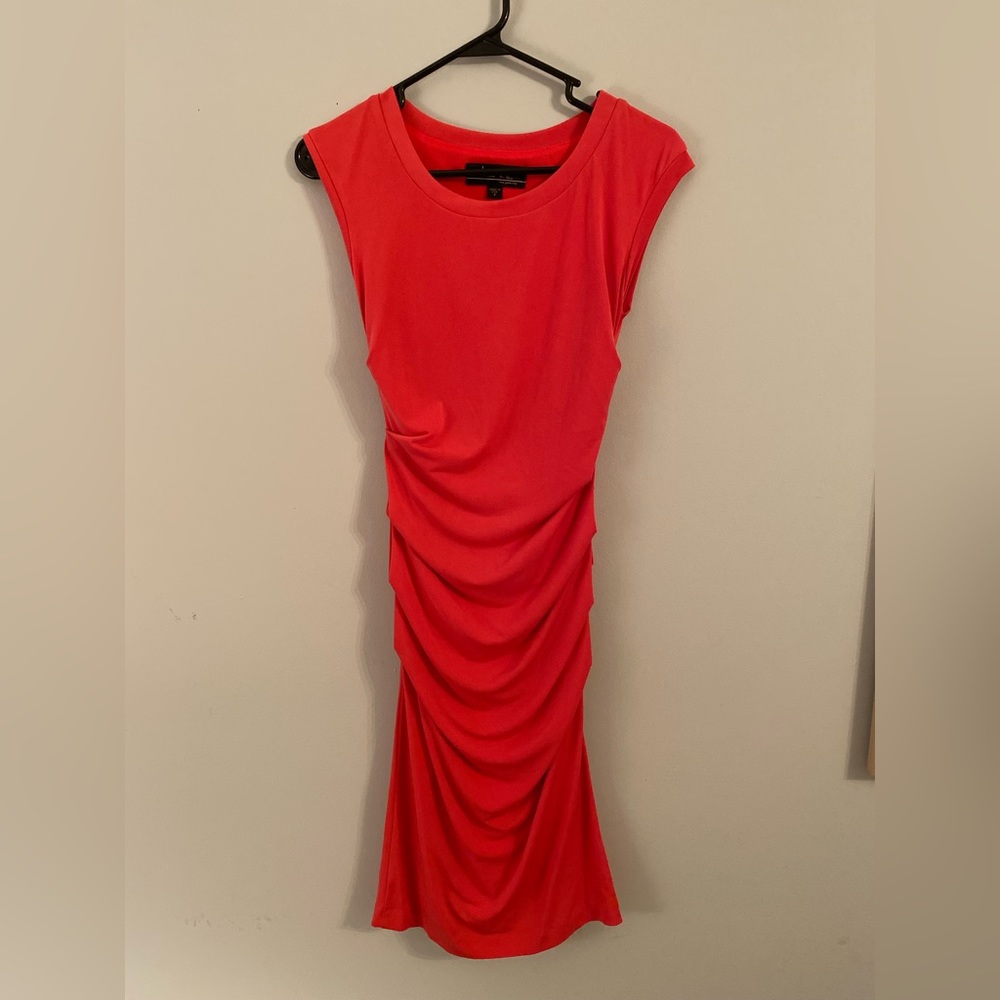 Nicole Miller Pink Midi Dress